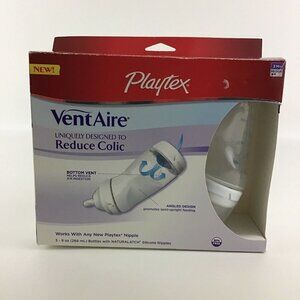 Playtex Vent Aire Bottle Set Bottom Vent Angled Design Naturalatch Reduce Colic